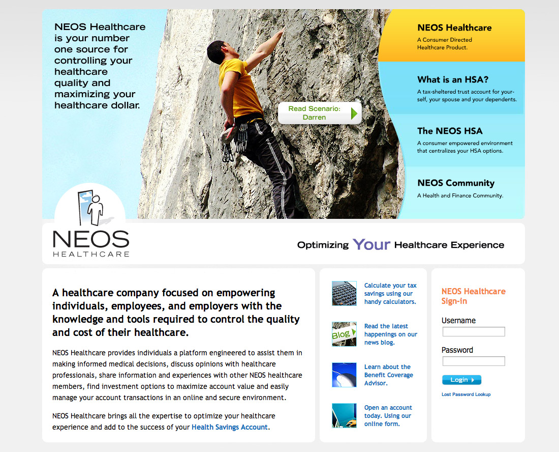 neos-healthcare-web-site